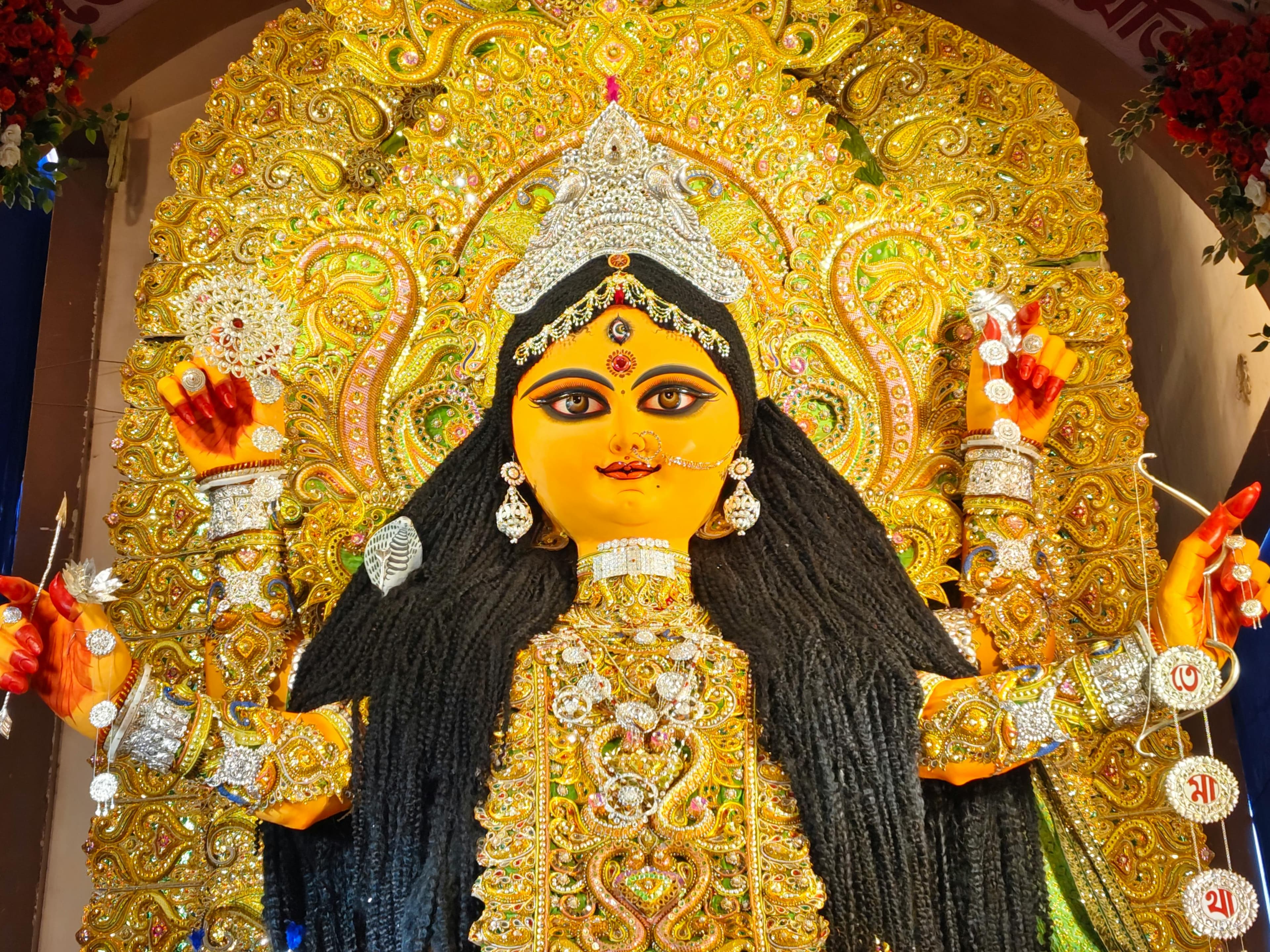 Jagaddhatri Puja 2026 idol decoration
