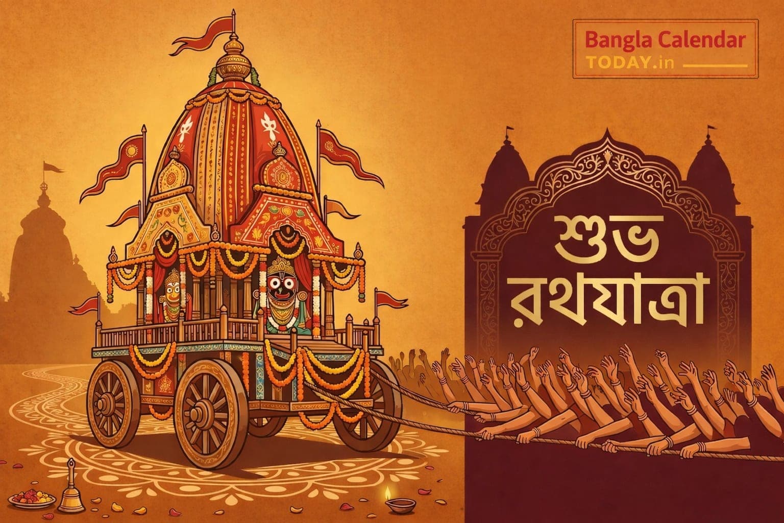 Rath Yatra 2026 chariot festival celebration
