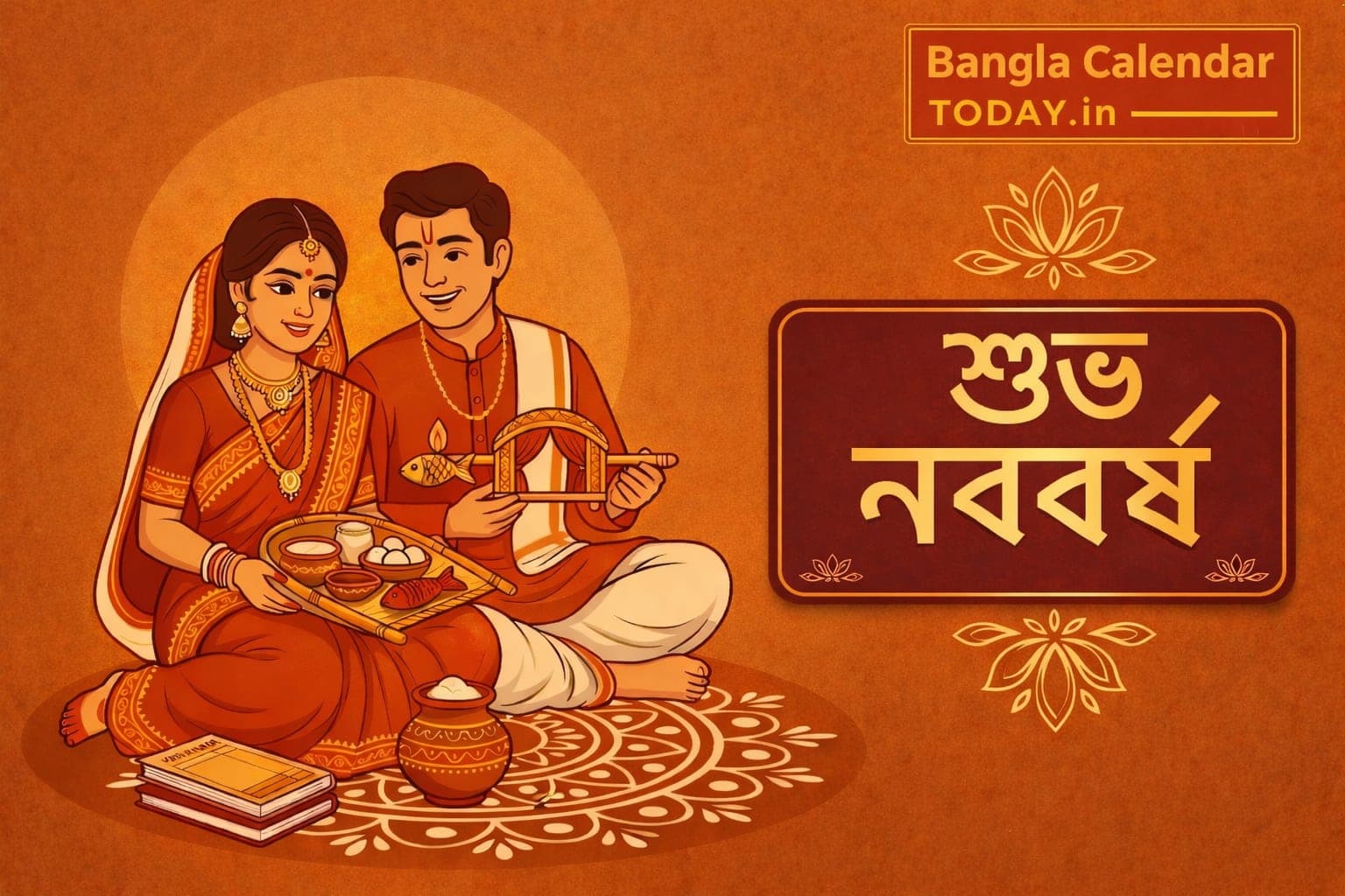 Poila Boishakh 1433 Bengali New Year (Nababarsha) celebration - Traditional Pohela Boishakh rituals