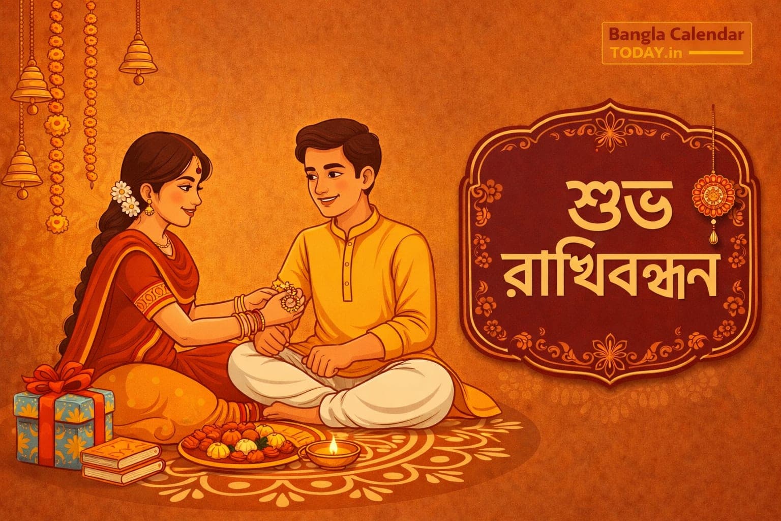 Raksha Bandhan 2026 rakhi tying ritual