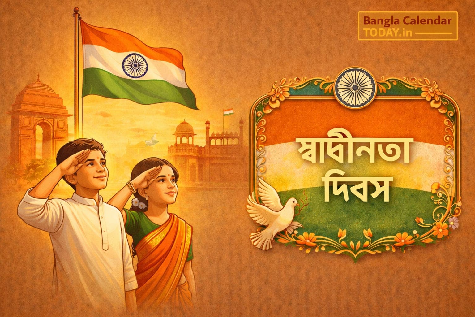 Independence Day 2026 celebration in India - Flag hoisting and tricolor events